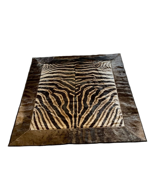 QUAD Zebra Hide Carpet